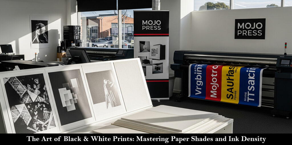 The Art of Black & White Prints Mastering Paper Shades and Ink Density