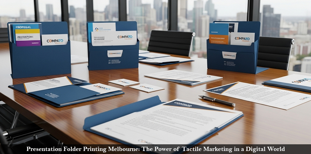 Presentation Folder Printing Melbourne: The Power of Tactile Marketing in a Digital World
