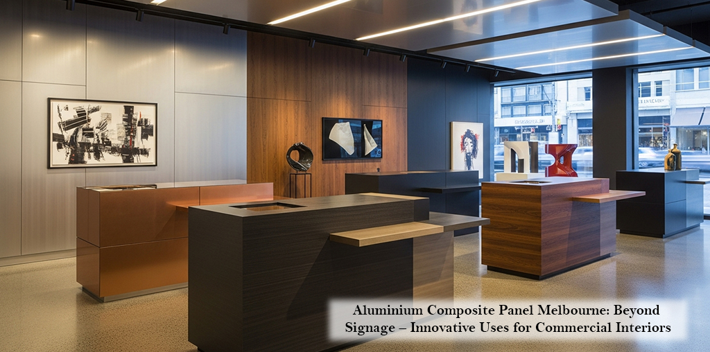 Aluminium Composite Panel Melbourne: Beyond Signage – Innovative Uses for Commercial Interiors