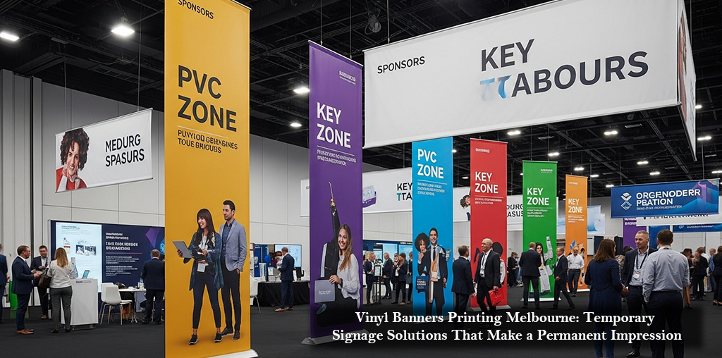 Vinyl Banners Printing Melbourne: Temporary Signage Solutions That Make a Permanent Impression