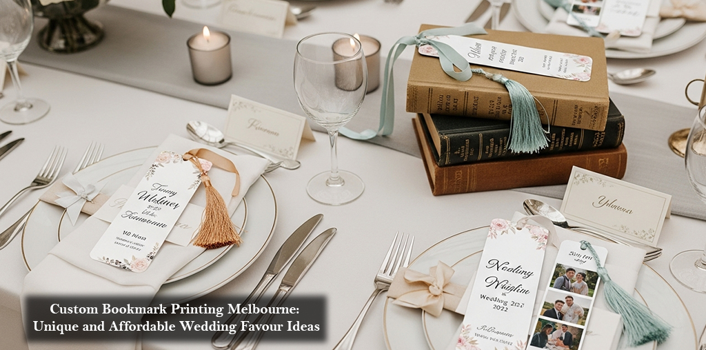 Custom Bookmark Printing Melbourne Unique and Affordable Wedding Favour Ideas
