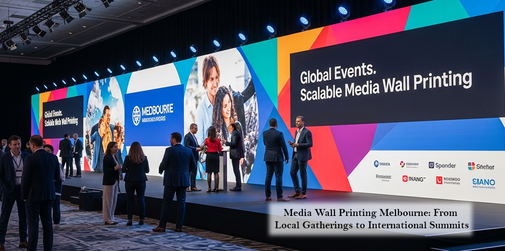 Media Wall Printing Melbourne: From Local Gatherings to International Summits
