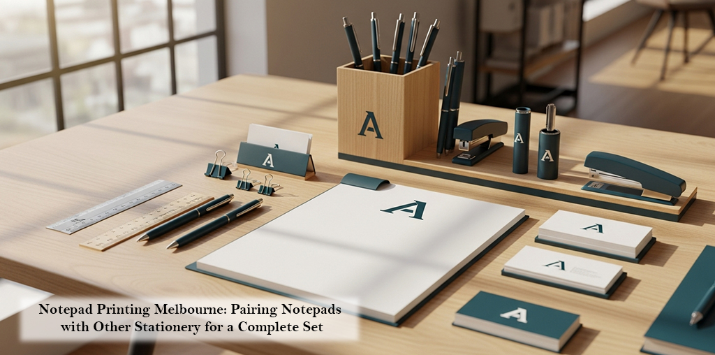 Notepad Printing Melbourne Pairing Notepads with Other Stationery for a Complete Set