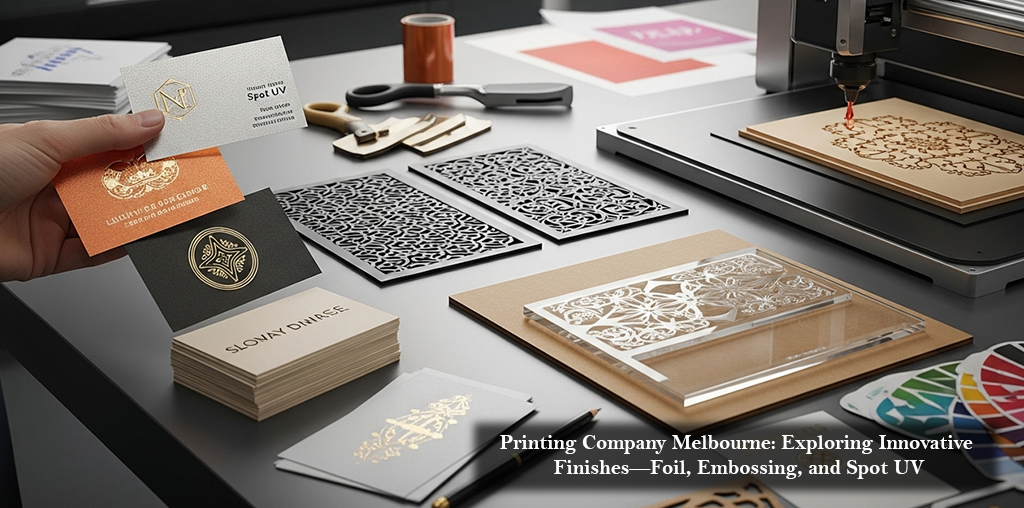 Printing Company Melbourne Exploring Innovative Finishes Foil, Embossing, and Spot UV
