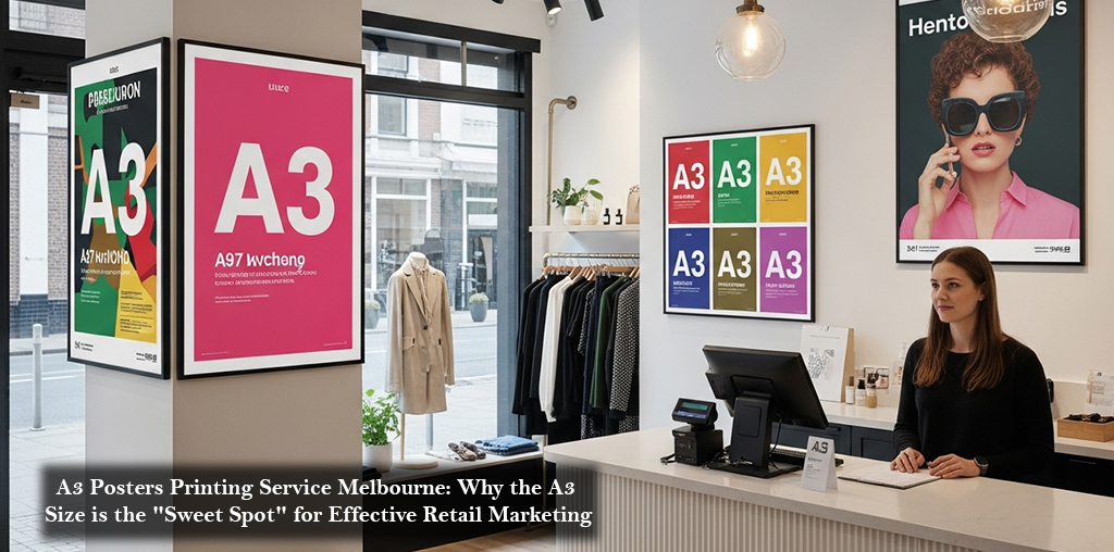 A3 Posters Printing Service Melbourne Why the A3 Size is the sweet Spot for Effective Retail Marketing
