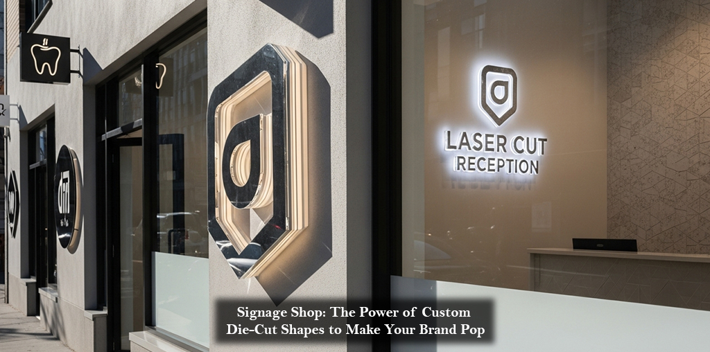 Signage Shop The Power of Custom Die-Cut Shapes to Make Your Brand Pop