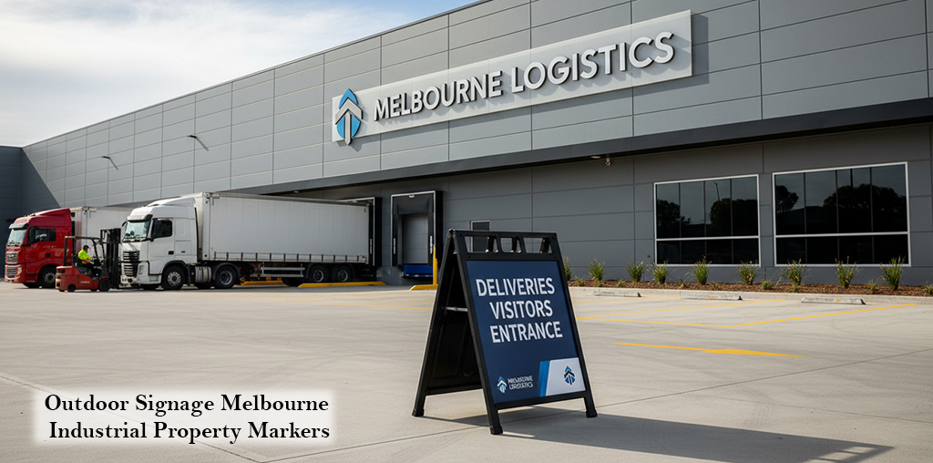 Outdoor Signage Melbourne Industrial Property Markers