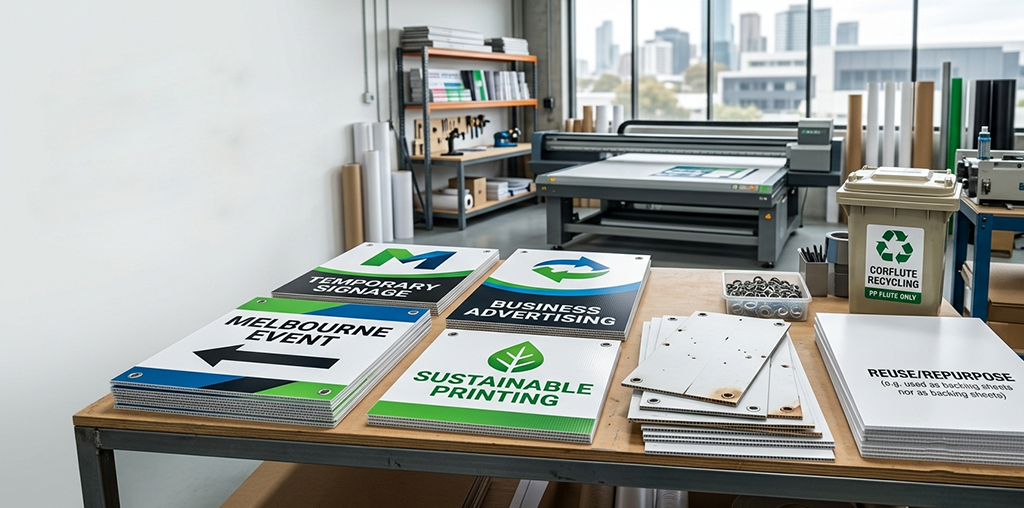 Can You Recycle Corflute Signs in Melbourne After Your Event Ends