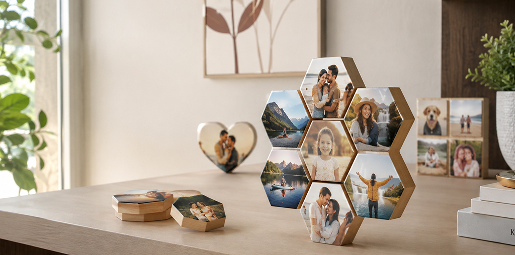 Should You Choose a Hexagon Photo Block, Heart, or Square Picture Block Set