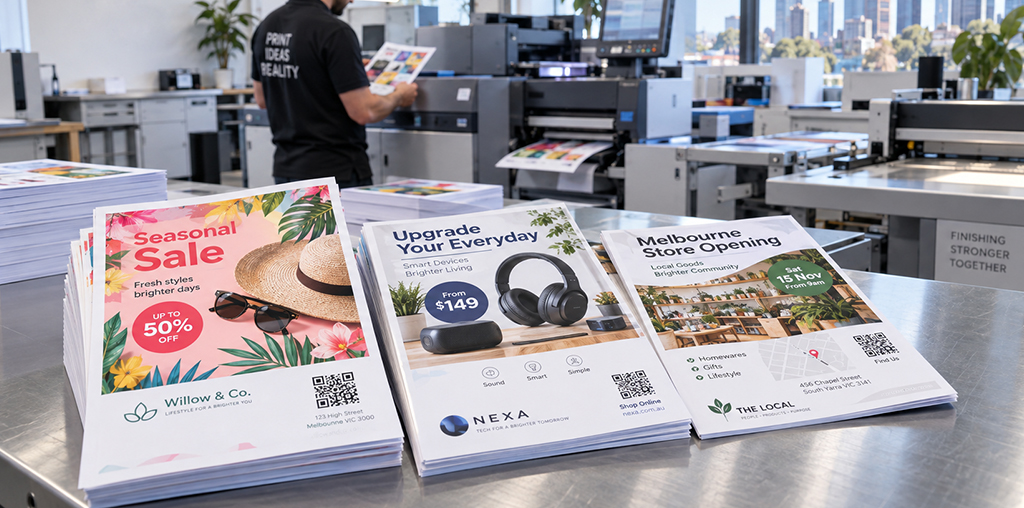 Which Flyer Size Should You Choose for A4 Flyer Printing Melbourne