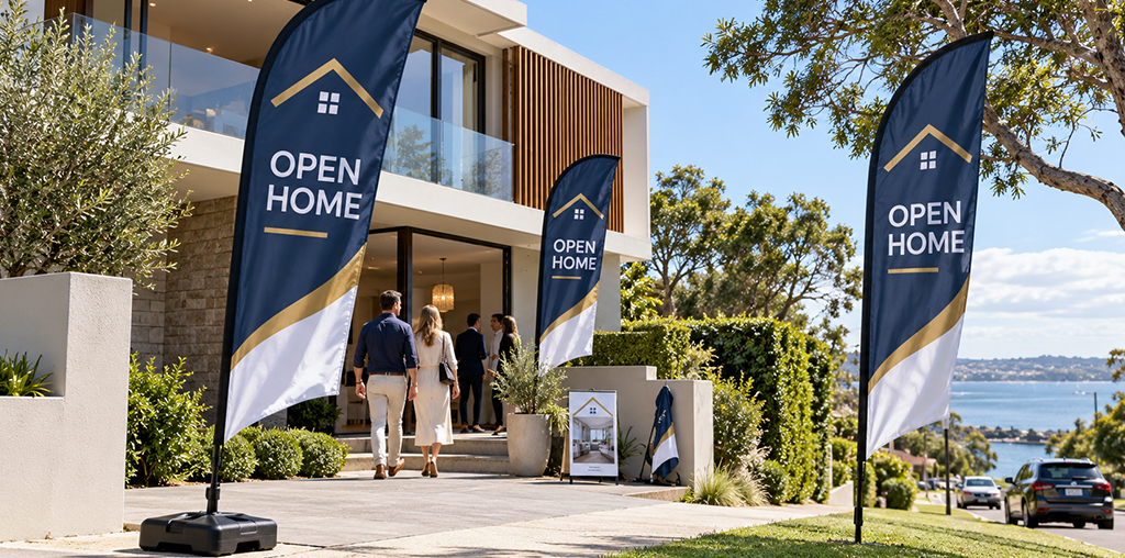 Which Base Is Best for Outdoor Real Estate Flags Melbourne in Windy Areas